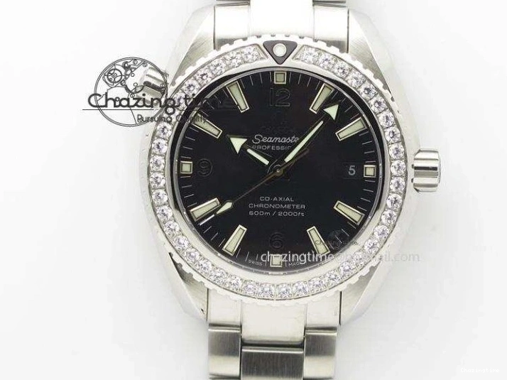 0406 Seamaster Diver 300M ZF 1:1 Best Edition Green Ceramic Green Dial on SS Bracelet A BestValue 7825